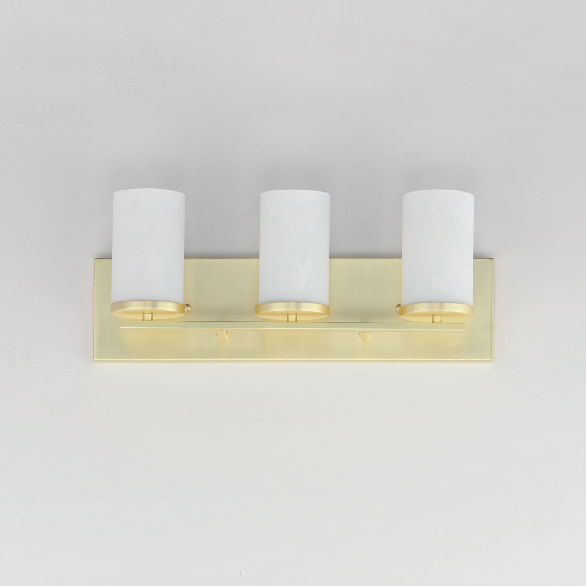 Image 2 Maxim Lateral 20" Wide Satin Brass 3-Light Bath Light more views