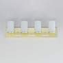 2_Maxim Lateral 30" Wide Satin Brass 4-Light Bath Vanity more views