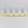 2_Maxim Lateral 36" Wide Satin Brass 5-Light Bath Vanity more views
