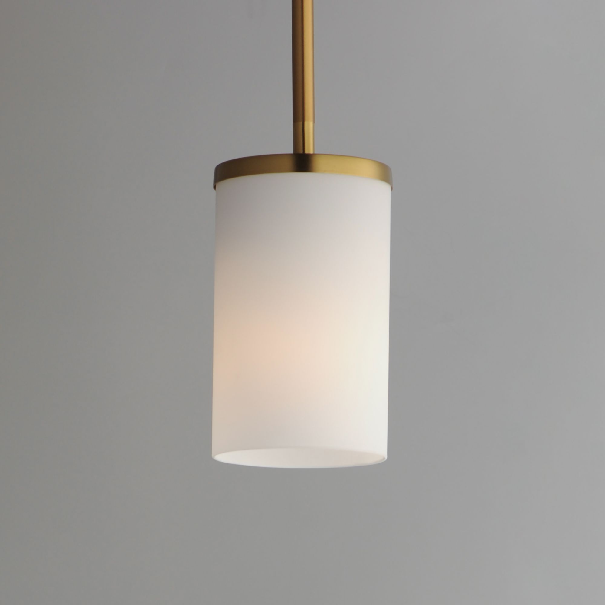 Image 3 Maxim Lateral 4 3/4" Wide White/Satin Brass Mini Pendant more views