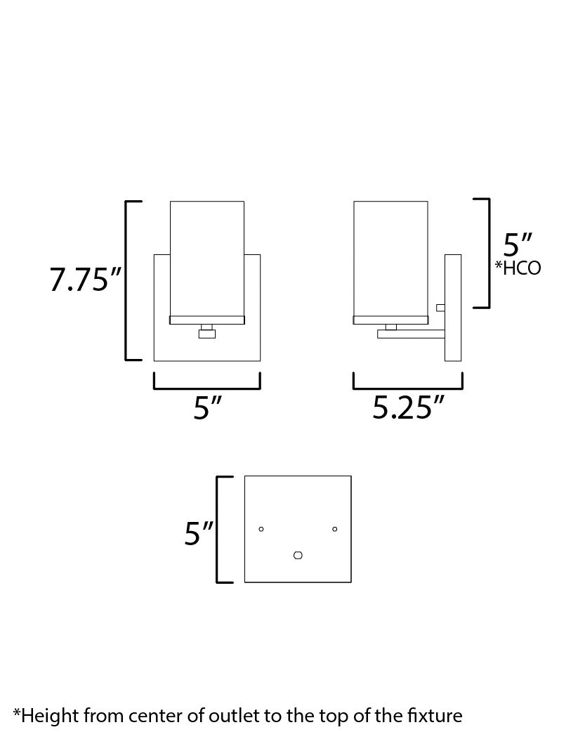 Image 7 Maxim Lateral 7 3/4" High Clear/Satin Brass 1-Light Bath Vanity more views