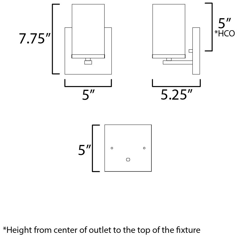 Image 7 Maxim Lateral 7 3/4" High Clear/Satin Nickel 1-Light Bath Vanity more views