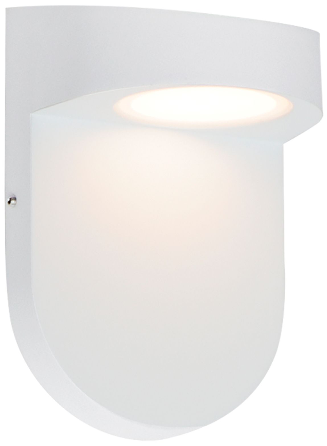 Maxim Ledge 7" High White LED Outdoor ADA Wall Sconce