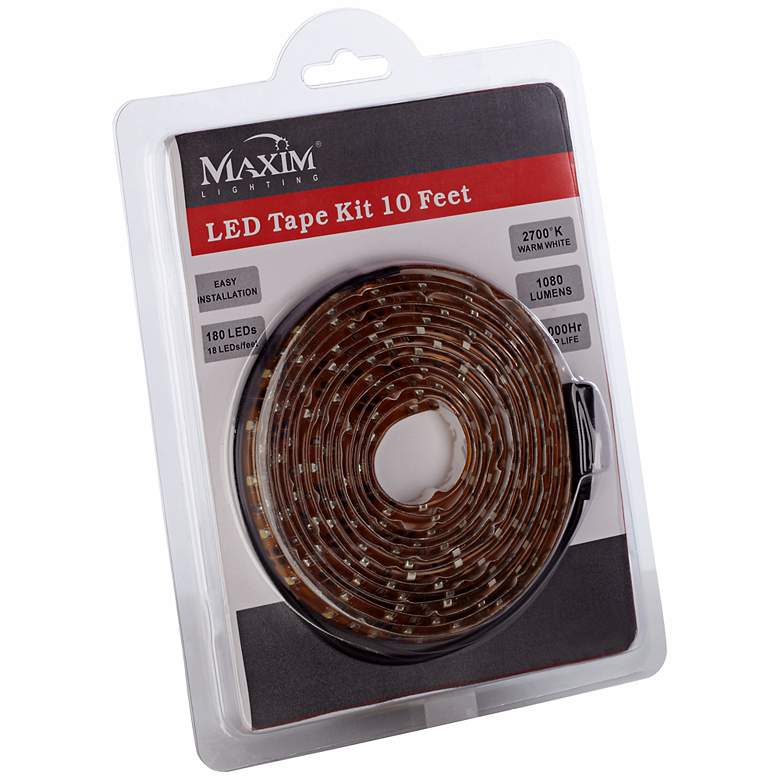 Image 1 Maxim Lighting 10&#39; LED Tape Kit
