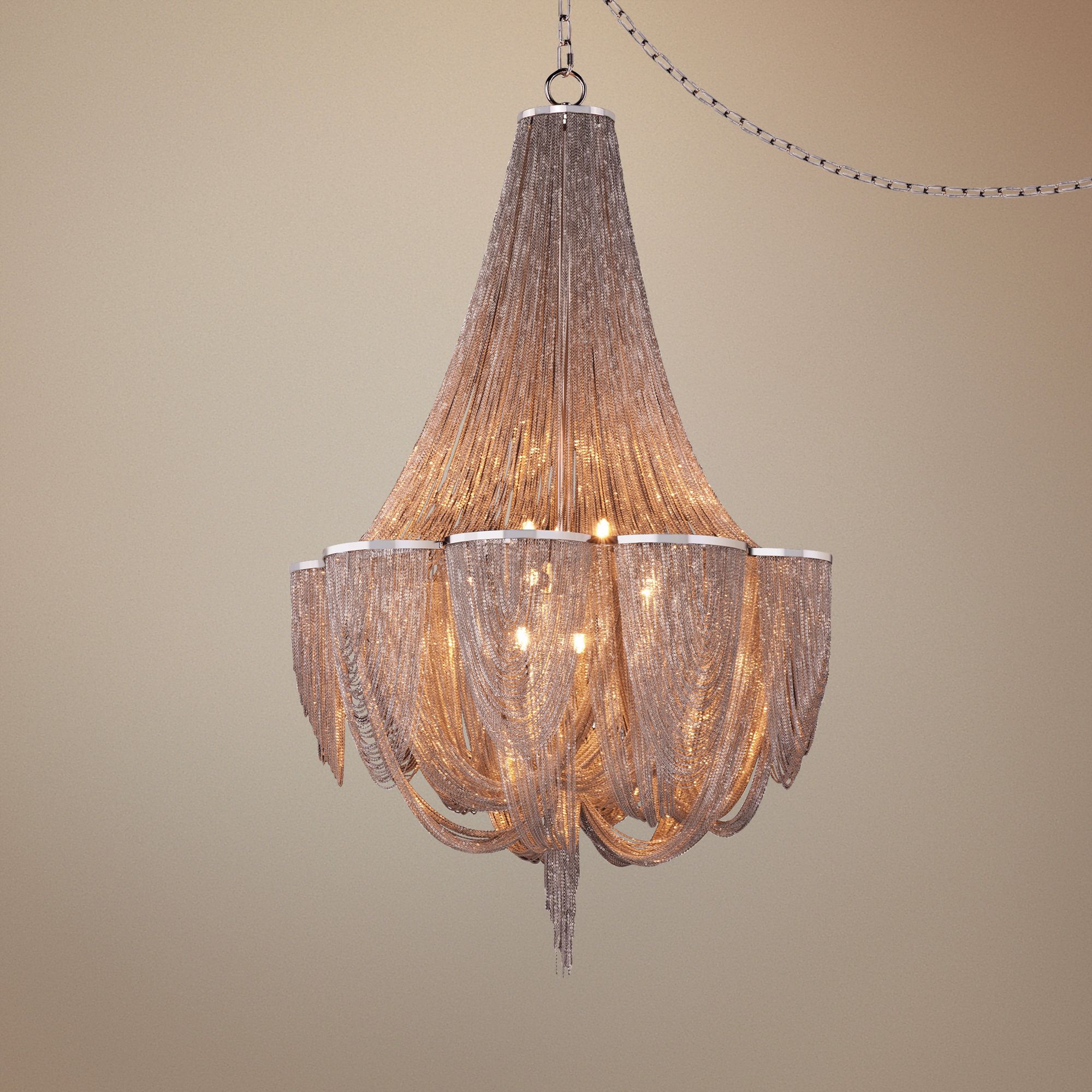 Maxim Lighting Chantilly Brushed Nickel Collection