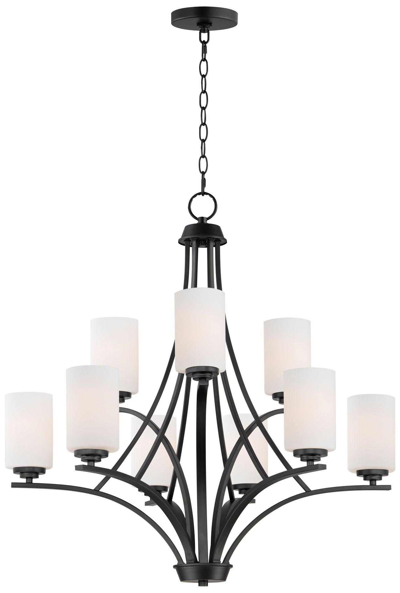 Maxim Lighting Deven Black Collection