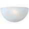 Maxim Lighting Essentials 10.5" Wide Marble White Glass Wall Sconce