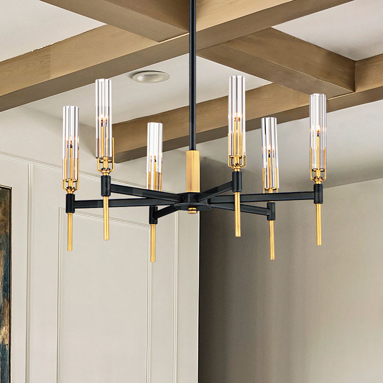Maxim Lighting Flambeau Brass - Antique Brass Collection