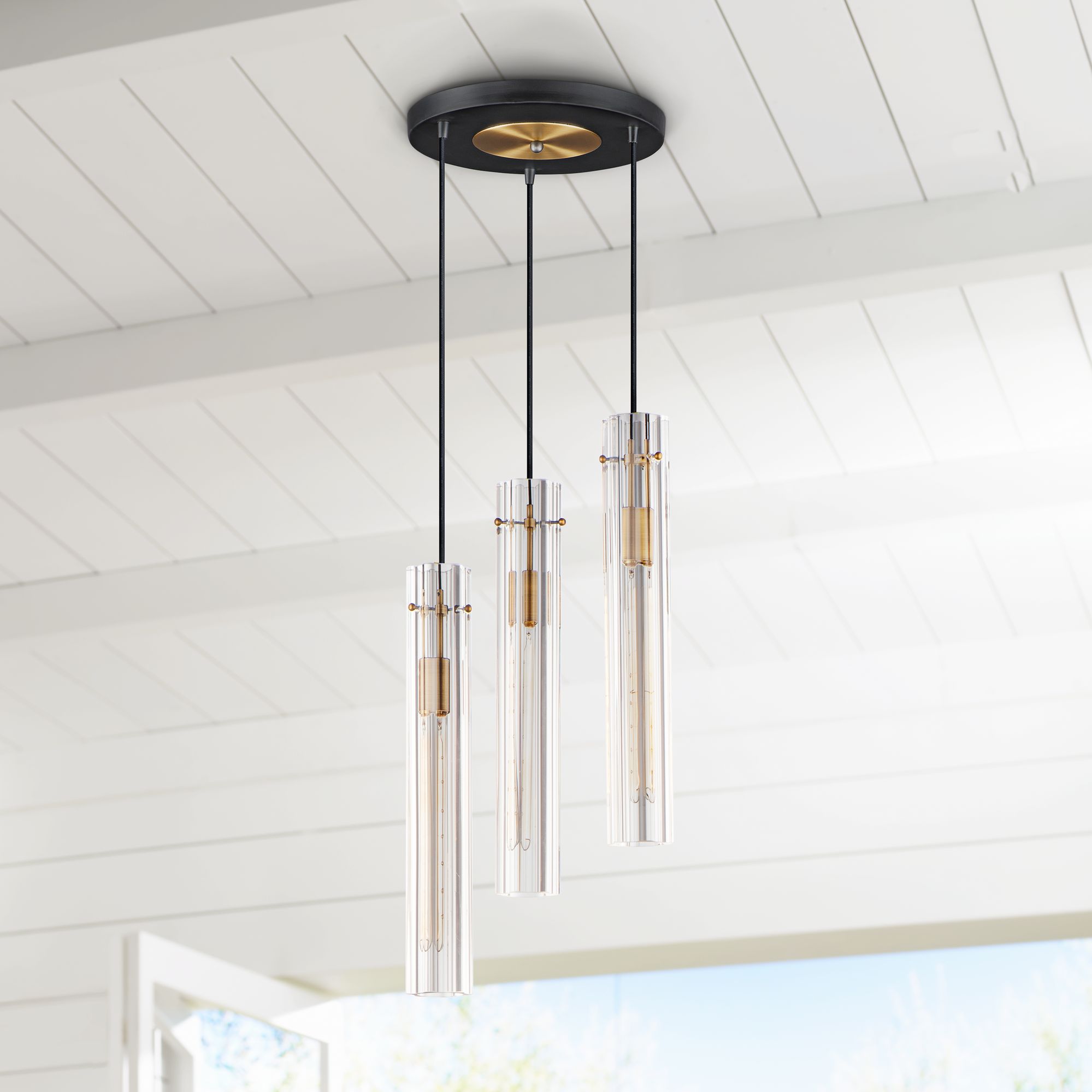 Maxim Lighting Flambeau Brass - Antique Brass Collection