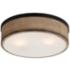 Maxim Lighting Franklin 14 1/4" Driftwood Pattern Drum Ceiling Light