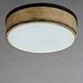 2_Maxim Lighting Franklin 14 1/4" Driftwood Pattern Drum Ceiling Light more views