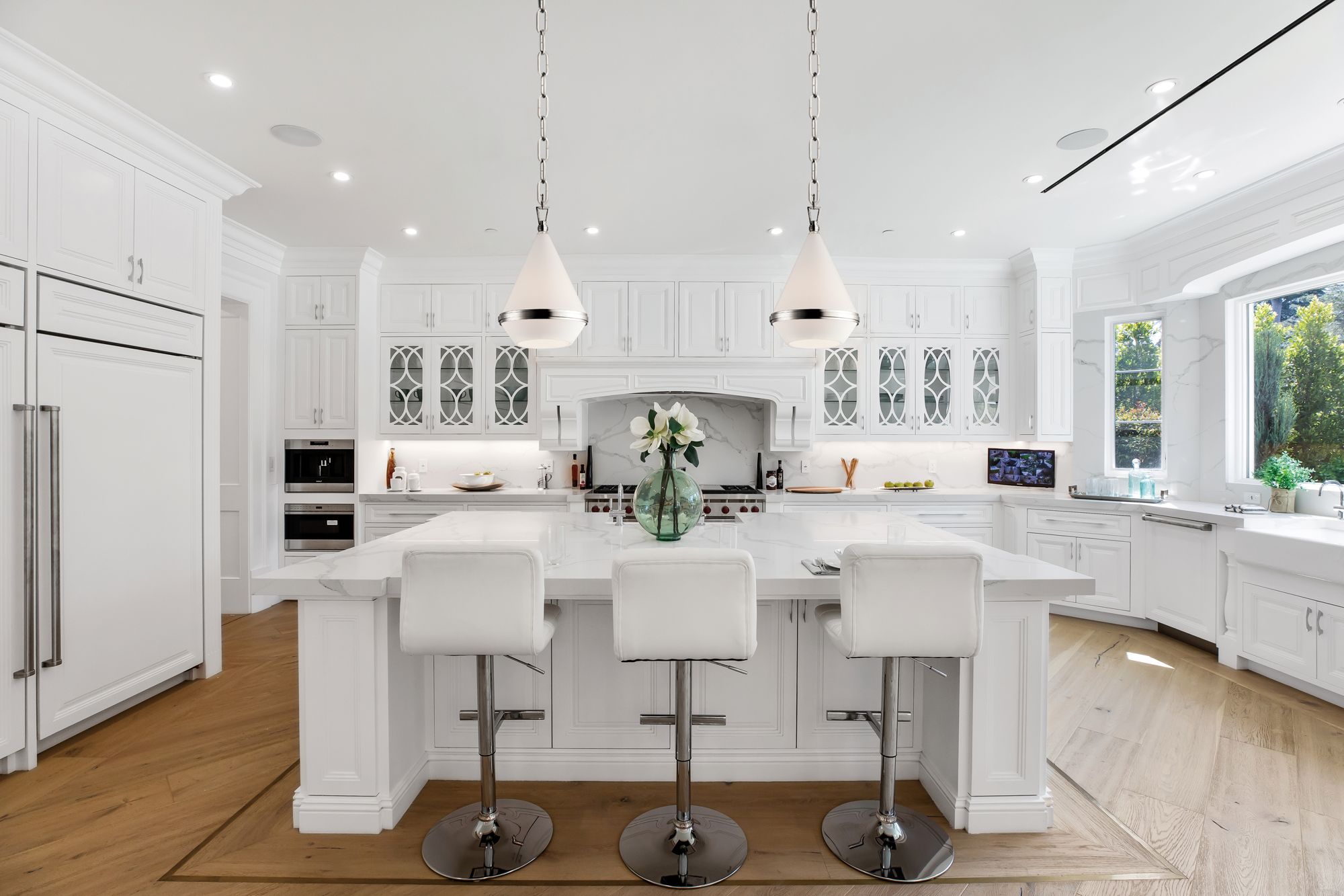 Image 5 Maxim Lighting Giza 1-Light 5" Wide Polished Nickel Pendant Light more views