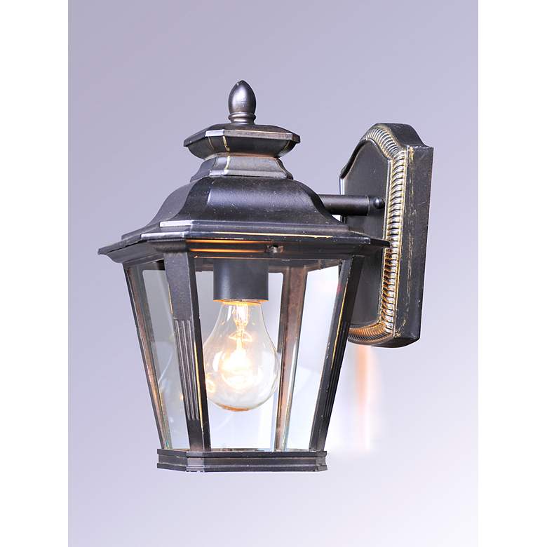 Image 2 Maxim Lighting Knoxville 11" Traditional Lantern Outdoor Wall Light more views