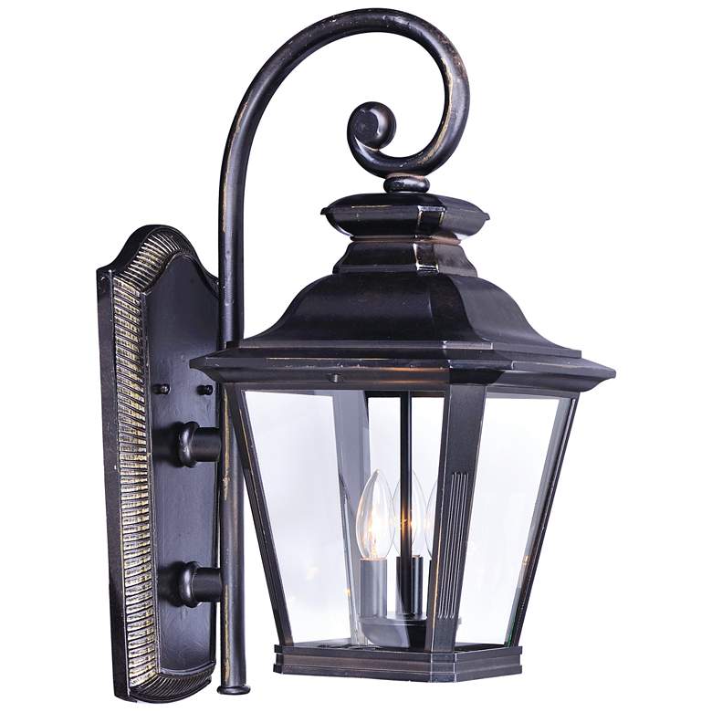 Image 1 Maxim Lighting Knoxville 18.5 inch Traditional Lantern Outdoor Wall Light