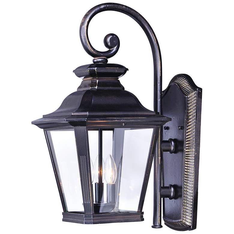 Image 1 Maxim Lighting Knoxville 18.5 inch Traditional Lantern Outdoor Wall Light