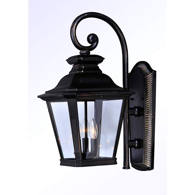 Image 2 Maxim Lighting Knoxville 18.5" Traditional Lantern Outdoor Wall Light more views