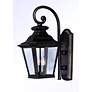 2_Maxim Lighting Knoxville 18.5" Traditional Lantern Outdoor Wall Light more views