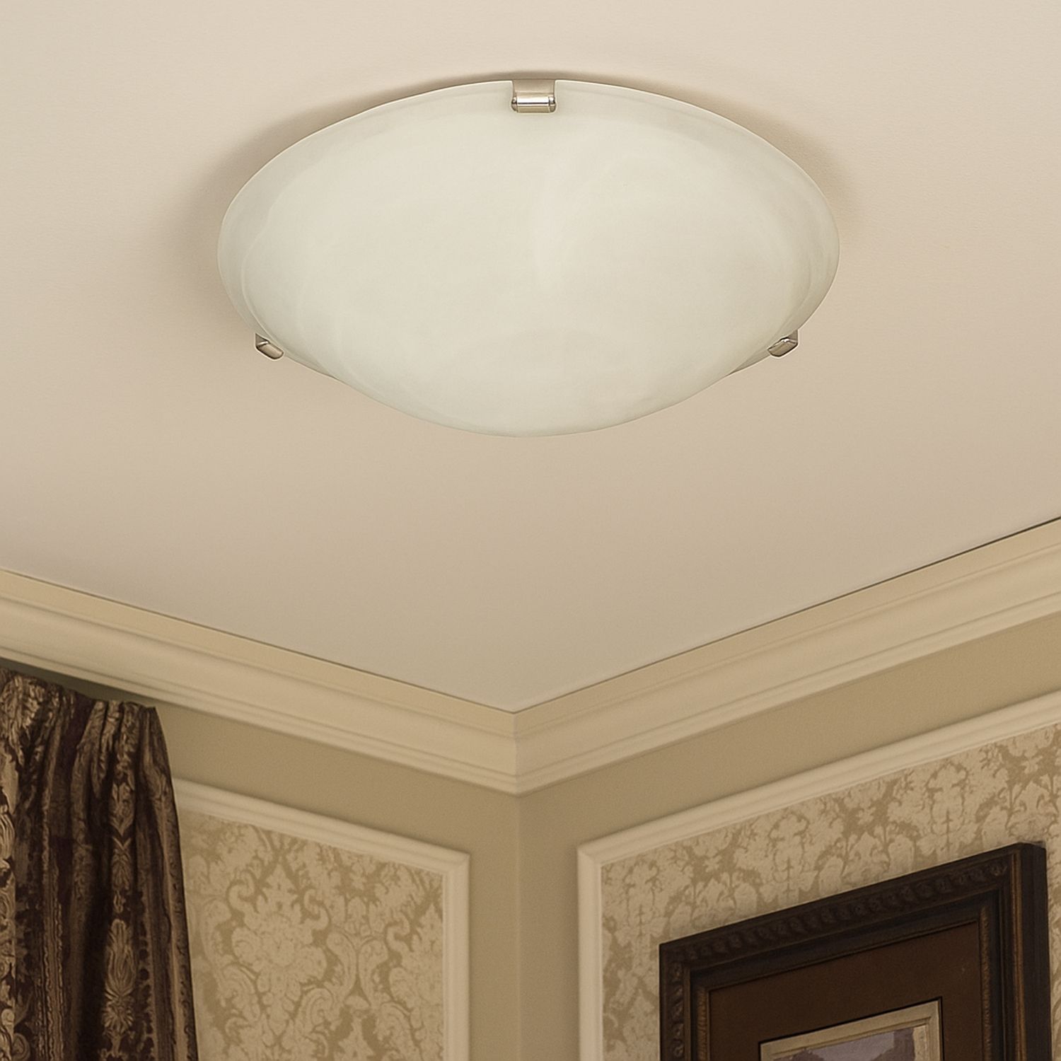 Maxim Lighting Malaga Brushed Nickel Collection