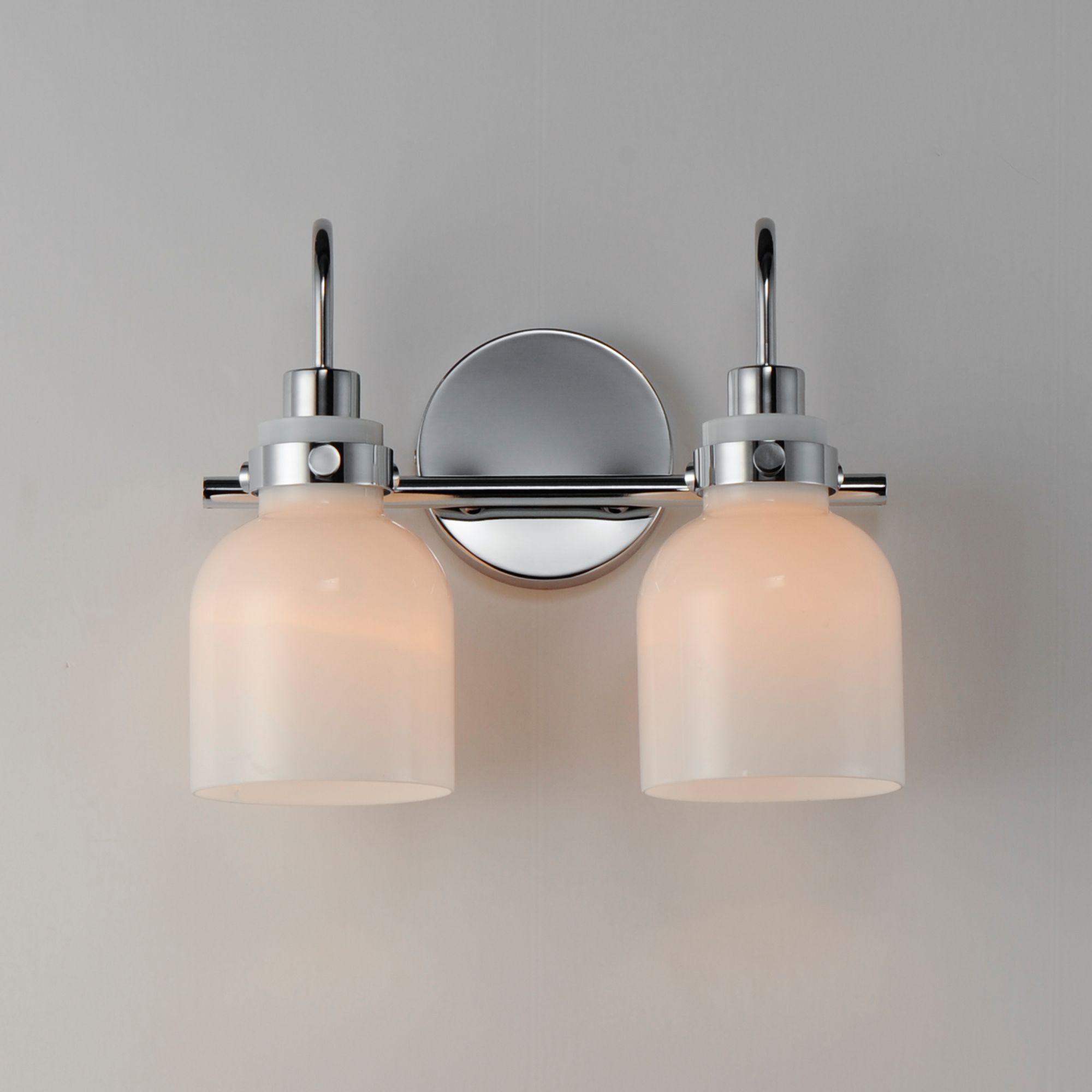 Maxim Lighting Milk Chrome Collection