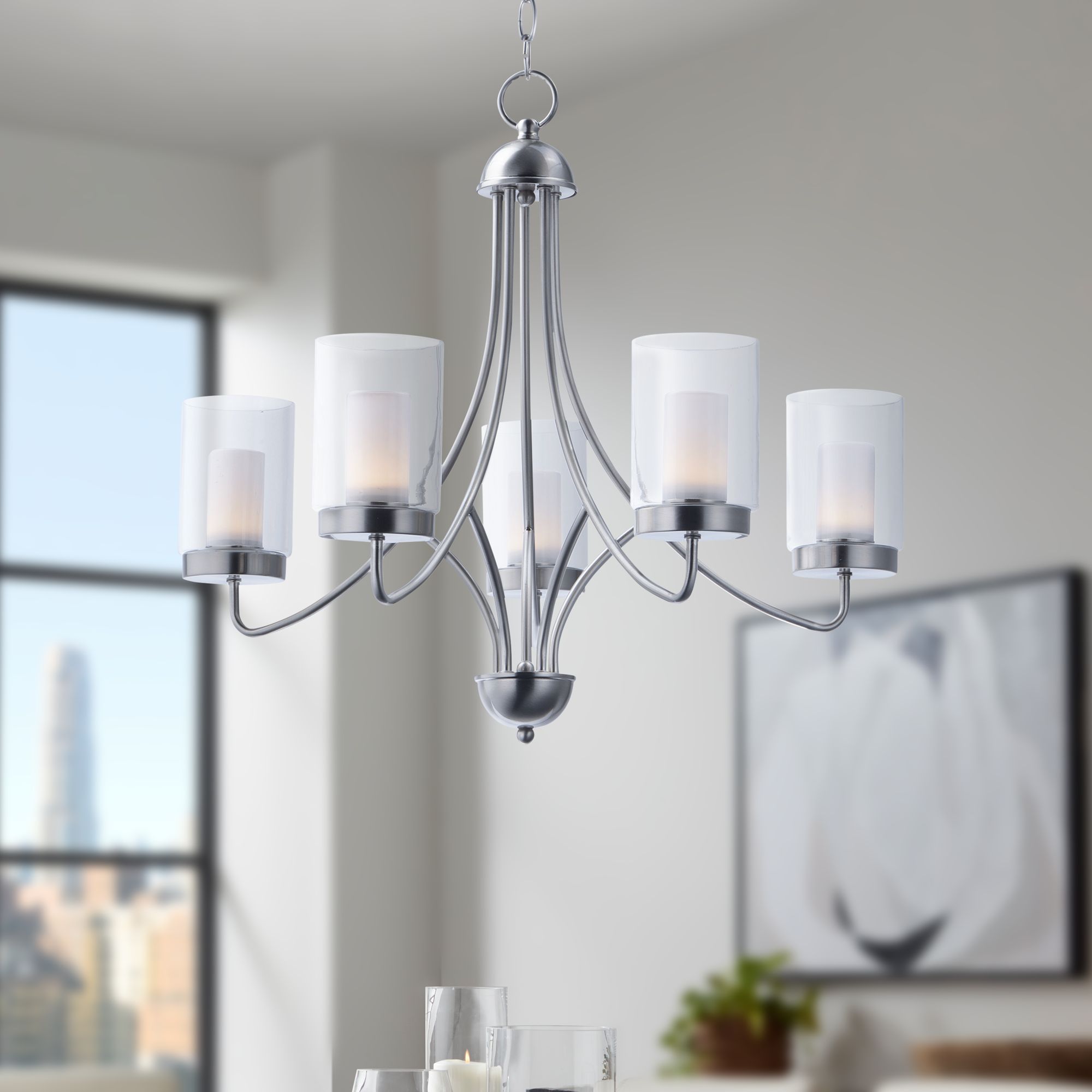 Maxim Lighting Mod Nickel Collection