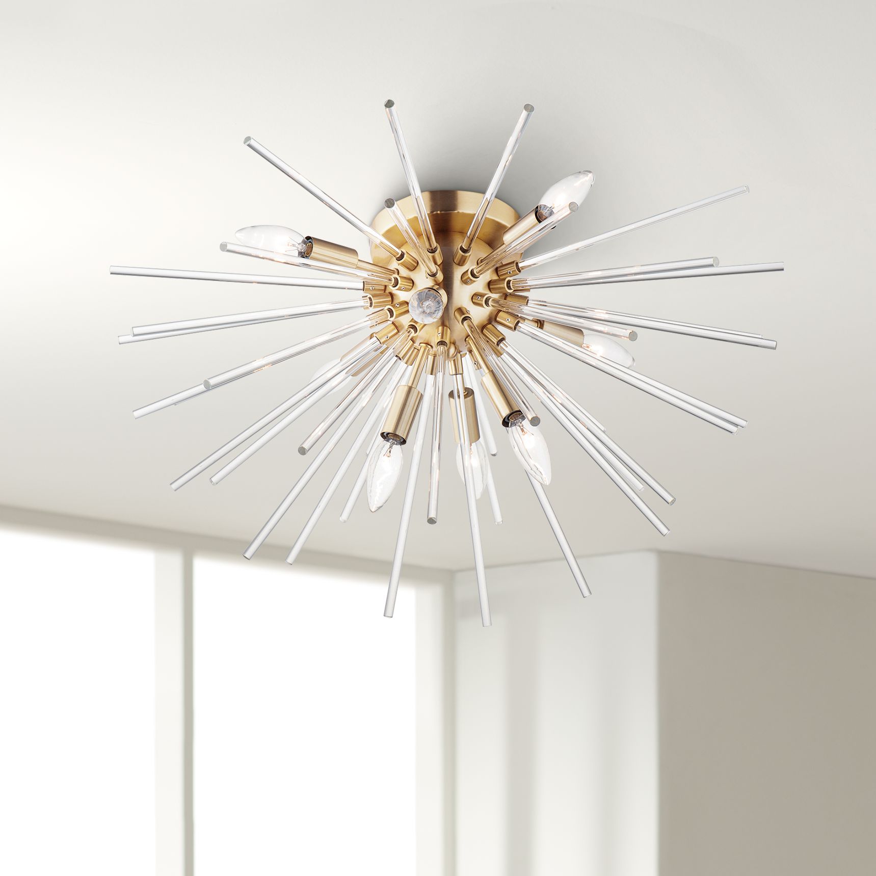 Maxim Lighting Polaris Brass - Antique Brass Collection