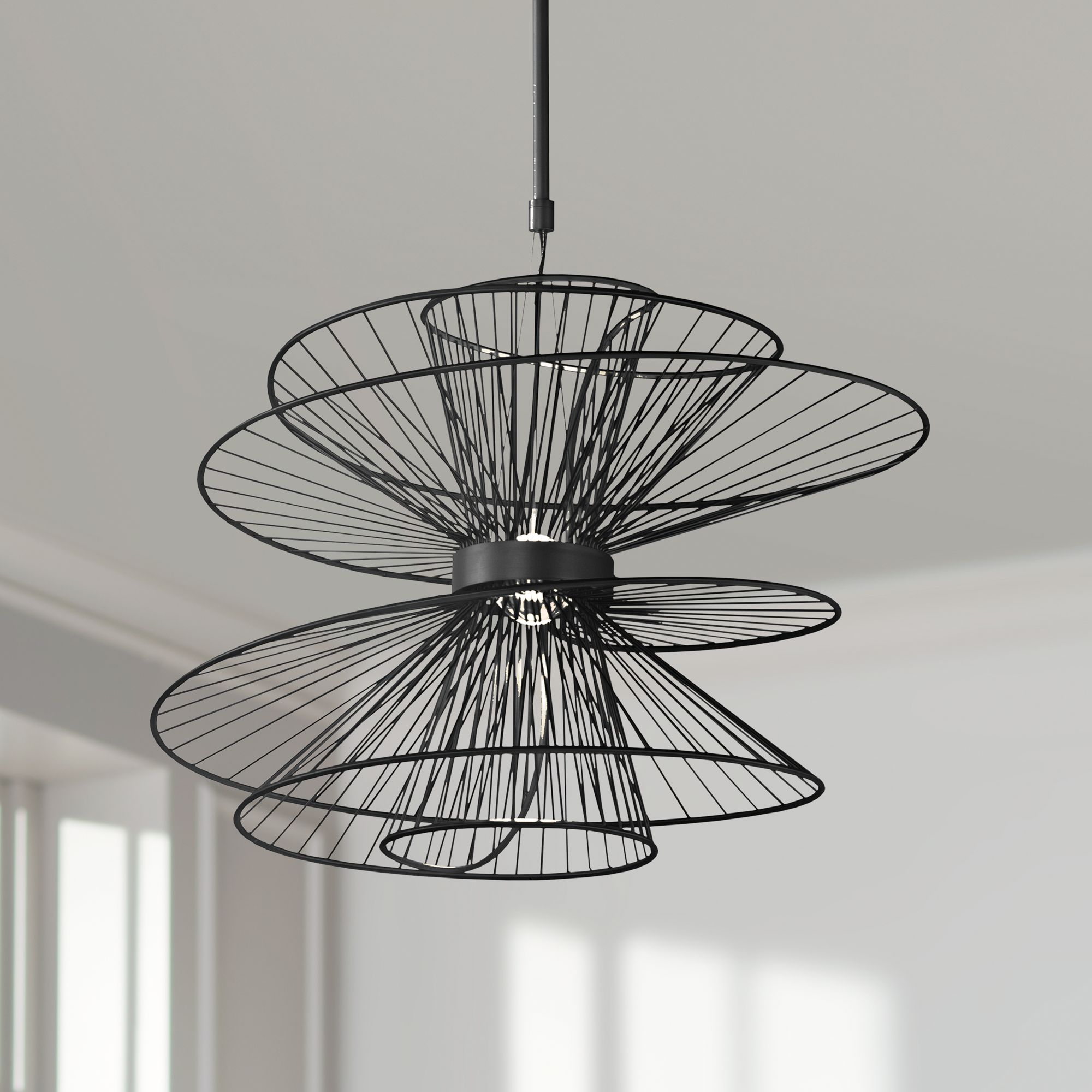 Maxim Lighting Zeta Black Collection