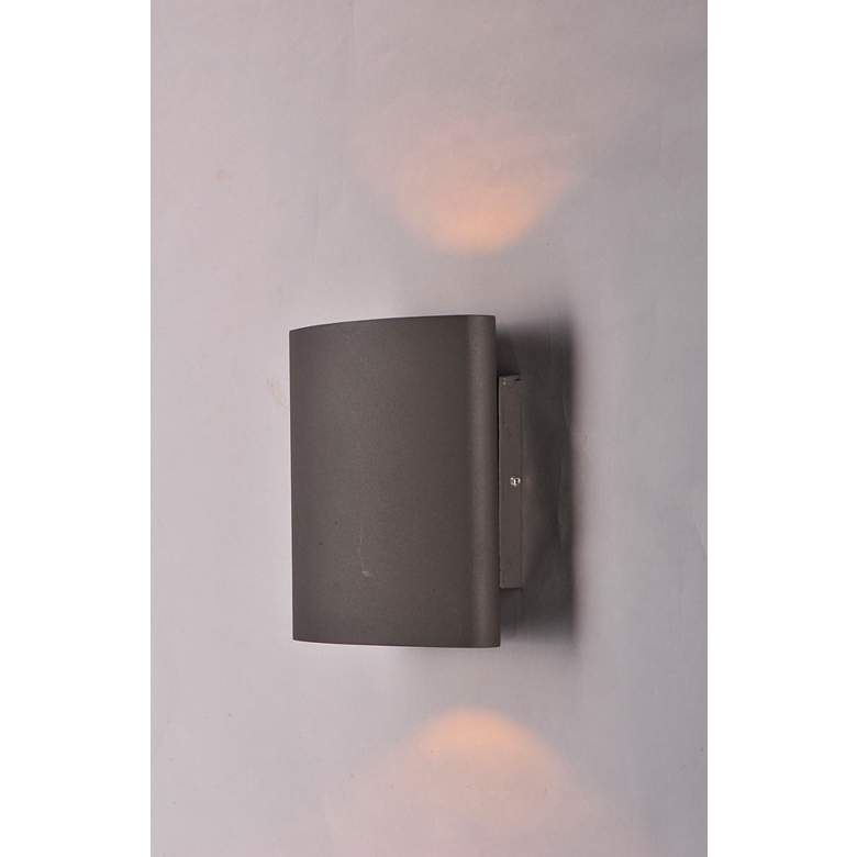 Image 4 Maxim Lightray 7" High Modern LED Outdoor Wall Light more views