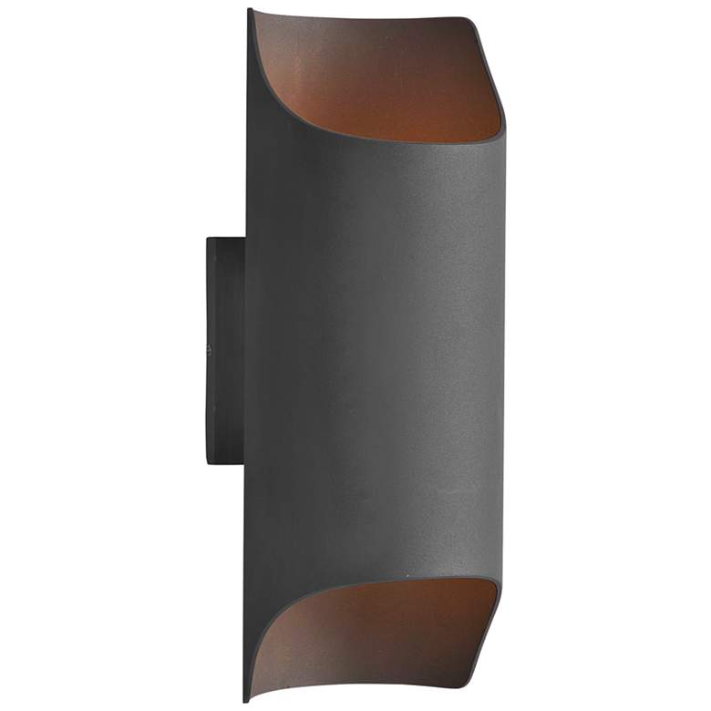 Image 2 Maxim Lightray LED 13 3/4" High Bronze LED Outdoor Wall Sconce