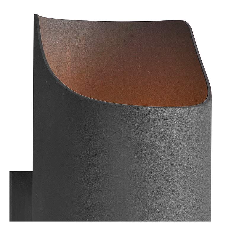 Image 3 Maxim Lightray LED 13 3/4 inch High Bronze LED Outdoor Wall Sconce more views