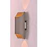 Maxim Lightray LED 13 3/4" High Bronze LED Outdoor Wall Sconce