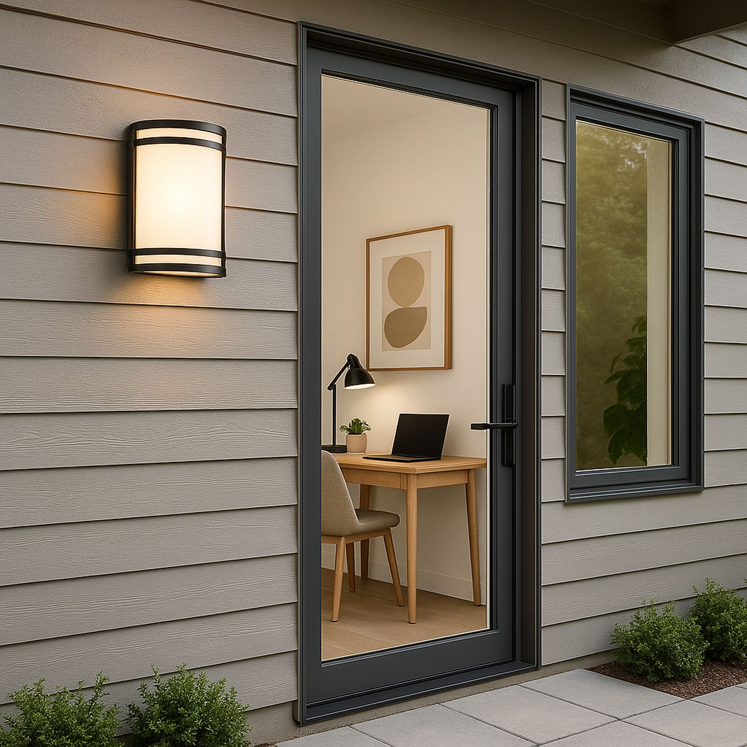 Image 5 Maxim Linear 10" High Bronze LED Modern Outdoor Wall Light more views