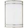 Maxim Linear 10" High Satin Nickel LED Wall Sconce