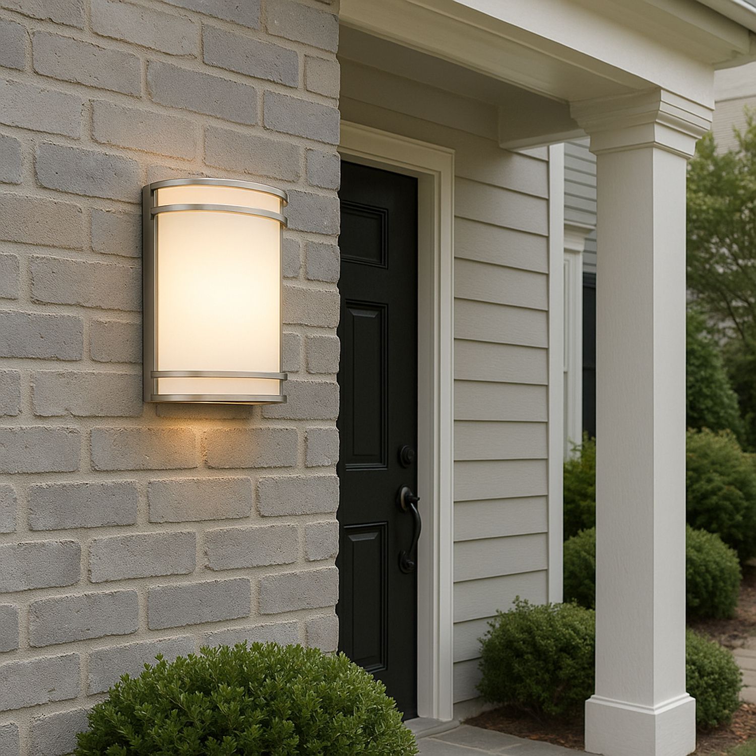 Image 5 Maxim Linear 10" High Satin Nickel LED Wall Sconce more views