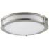 Maxim Linear 12" Wide Satin Nickel LED Ceiling Light