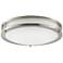 Maxim Linear 14" Wide Satin Nickel LED Ceiling Light