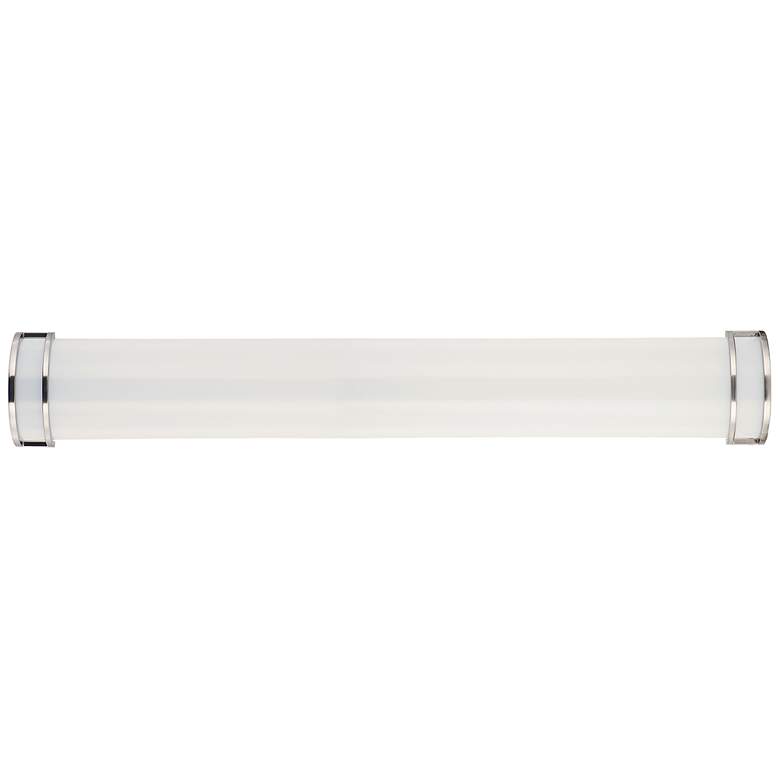 Image 1 Maxim Linear LED 36" Wide Satin Nickel LED Vanity Bath Light