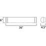 2_Maxim Linear LED 36" Wide Satin Nickel LED Vanity Bath Light more views