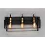 2_Maxim Liner 21.3" Wide industrial Modern 3-Light Bath Vanity more views