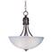 Maxim Logan 15 1/2" Wide 3-Light Oil Rubbed Bronze Pendant Light