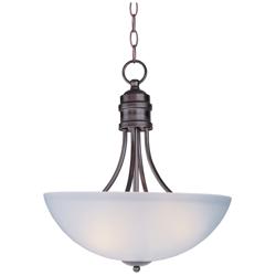 Maxim Logan 15 1/2" Wide 3-Light Oil Rubbed Bronze Pendant Light