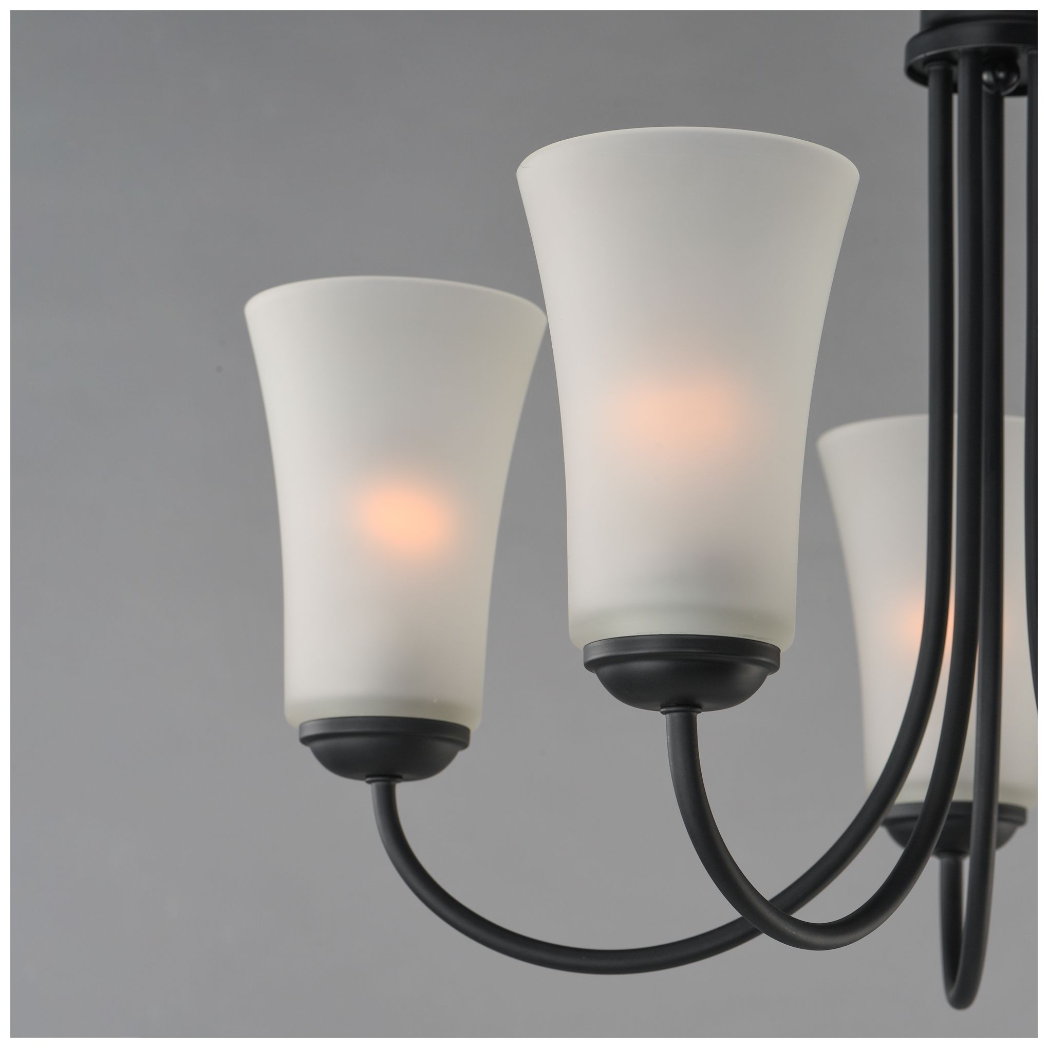 Image 4 Maxim Logan 20" Wide Black 5-Light Chandelier more views