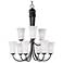 Maxim Logan 28 1/2" Wide 9-Light Oil Rubbed Bronze Chandelier