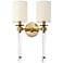 Maxim Lucent 21" High Heritage 2-Light Wall Sconce