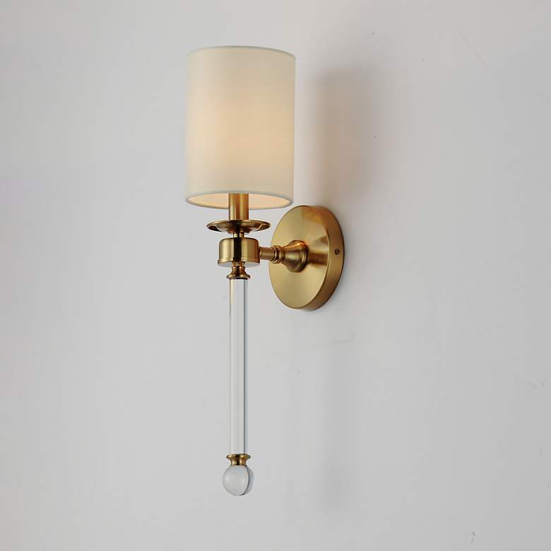 Image 1 Maxim Lucent 21" High Heritage Wall Sconce