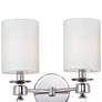 Maxim Lucent 21" High Polished Nickel 2-Light Wall Sconce