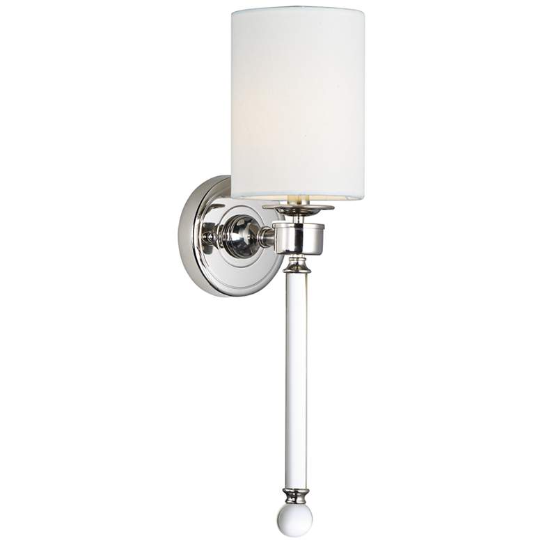 Image 1 Maxim Lucent 21 inch High Polished Nickel Wall Sconce