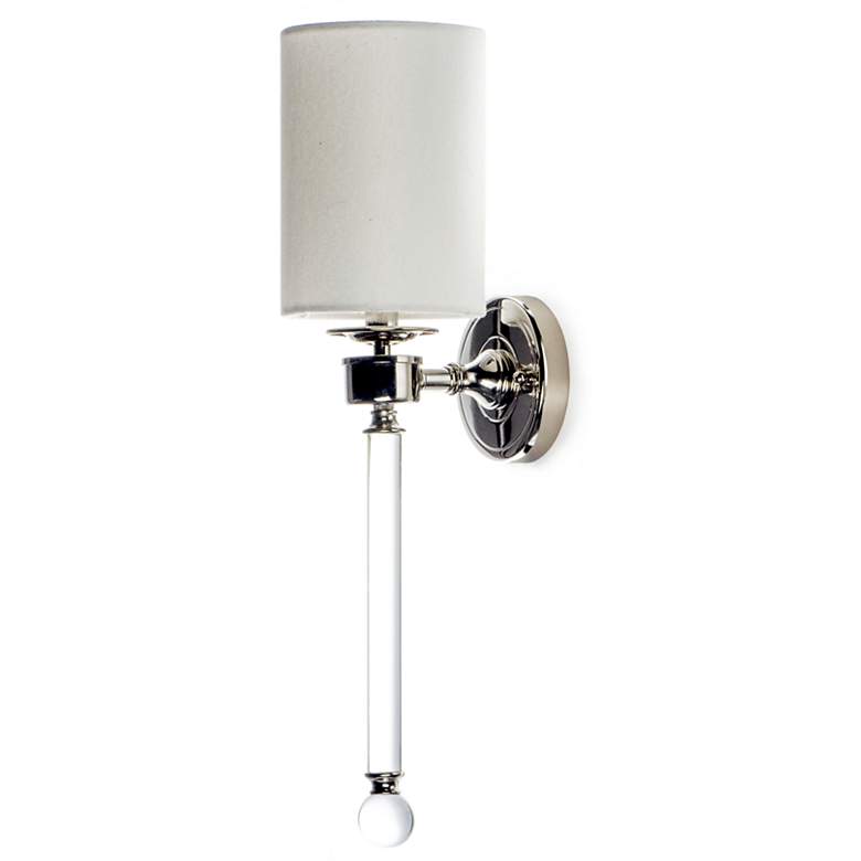 Image 2 Maxim Lucent 21" High Polished Nickel Wall Sconce more views