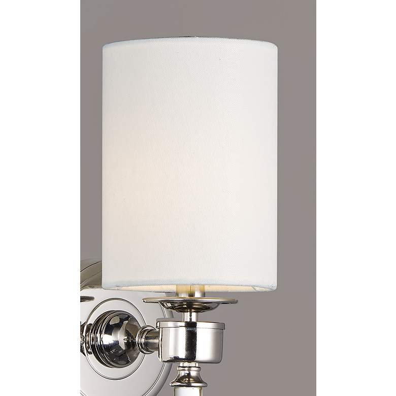 Image 3 Maxim Lucent 21" High Polished Nickel Wall Sconce more views