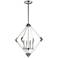 Maxim Lucent 24" Wide Polished Nickel 4-Light Pendant