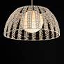4_Maxim Macrame 29 1/2" Wide Gold 1-Light Pendant more views